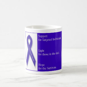 Indigo Ribbon Mug