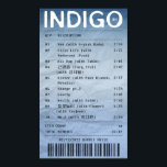 INDIGO/RM - Album receipt Poster<br><div class="desc">INDIGO/RM - Album tracklist receipt,  is a fun design perfect for people who love BTS RM. Grab this design as a gift for your girlfriend,  boyfriend,  significant other,  friend or relative who loves K-pop and BTS RM latest album INDIGO.</div>