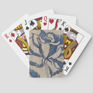 Indigo Rose Playing Cards
