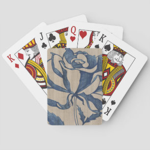 Indigo Rose Playing Cards