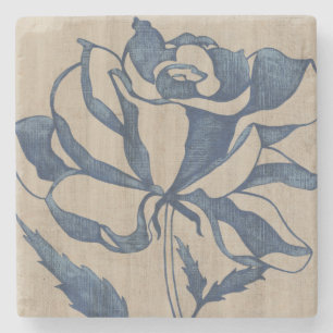 Indigo Rose Stone Coaster