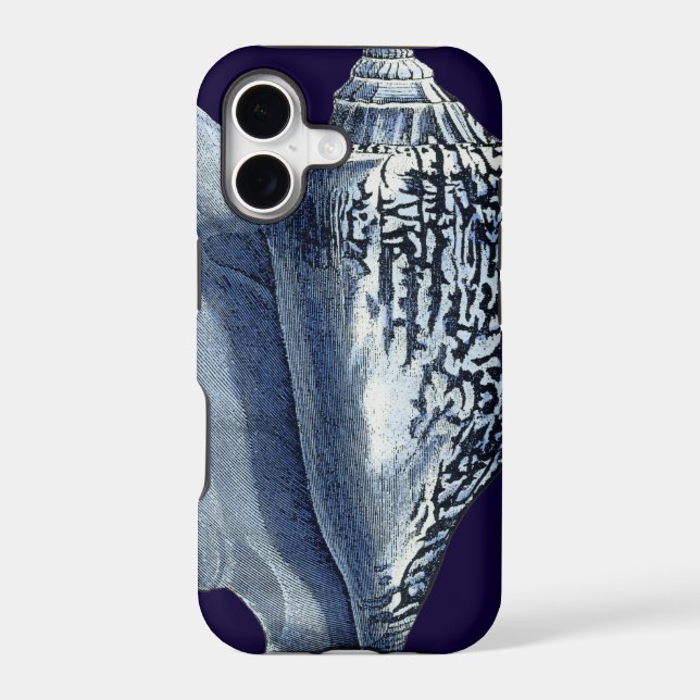Indigo Shells I (Back)