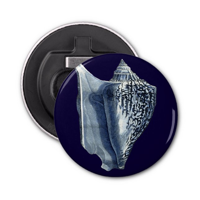 Indigo Shells I Bottle Opener (Front)
