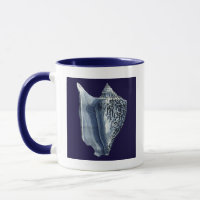 Indigo Shells I