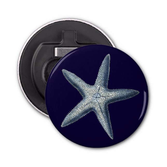 Indigo Shells IV Bottle Opener (Front)