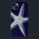 Indigo Shells IV iPhone 13 Case<br><div class="desc">Marine Life</div>