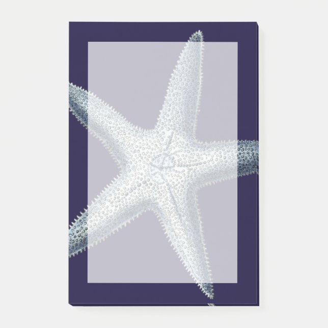 Indigo Shells IV Post-it Notes (Front)