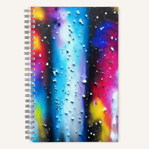 Indigo Space Cosmos Universe Party Time Space Notebook