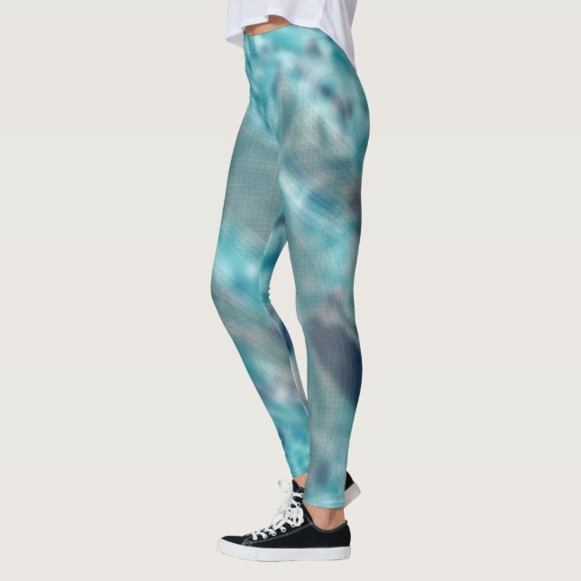 Indigo Splash drops Leggings (Left)