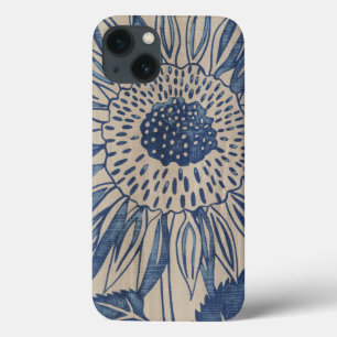 Indigo Sunflower iPhone 13 Case