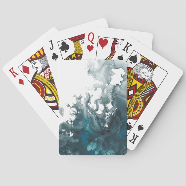 Indigo Tempest Playing Cards (Back)