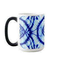 Indigo Tie Dye Magic Mug