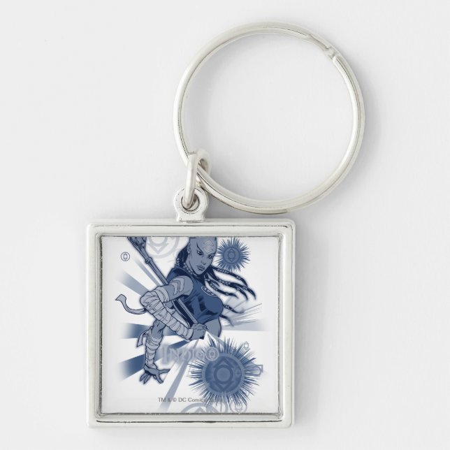 Indigo Tribe 10 Key Ring (Front)