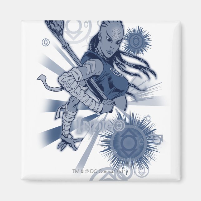 Indigo Tribe 10 Magnet (Front)