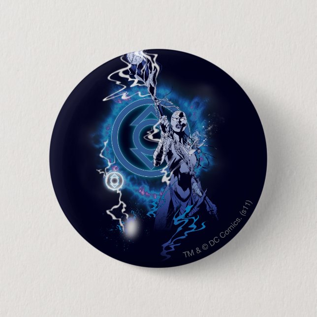 Indigo Tribe 11 6 Cm Round Badge (Front)