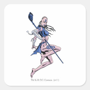 Indigo Tribe 1 Square Sticker