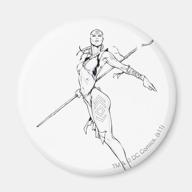 Indigo Tribe 8 Magnet (Front)