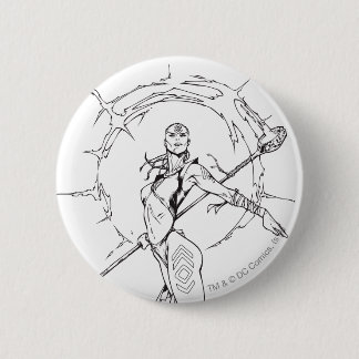 Indigo Tribe 9 6 Cm Round Badge