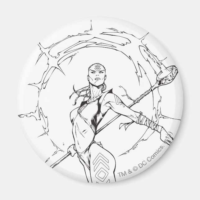 Indigo Tribe 9 Magnet (Front)