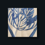 Indigo Tulip Canvas Print<br><div class="desc">Floral</div>