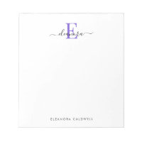 Indigo Typography Monogram Logo Branding