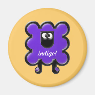 indigo woollie magnet