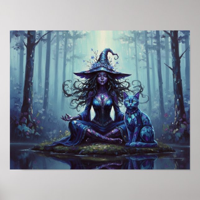 IndigoCrystalWitch Poster (Front)