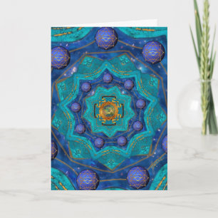 Indira Star Greeting Card