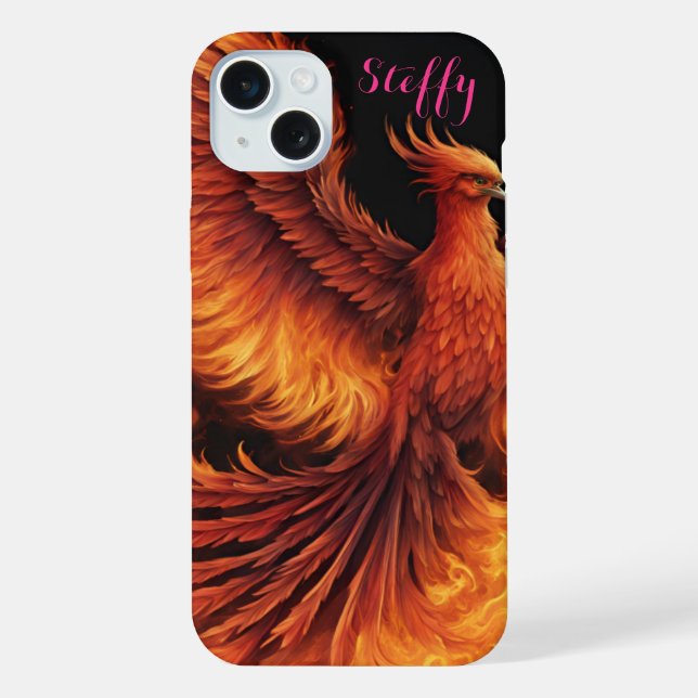 Individual Apple IPhone 15 Plus Phoenix Case (Back)
