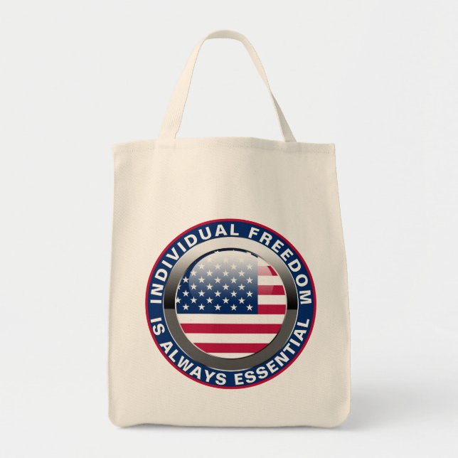 Individual Freedom round bag (Front)