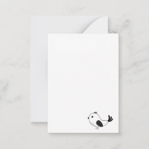Individual Little bird Card