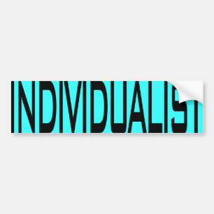 Individualist Bumper Sticker