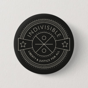 Indivisible 6 Cm Round Badge