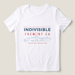 Indivisible Fremont CA Patriotic Unisex T-Shirt Tri-Blend Shirt