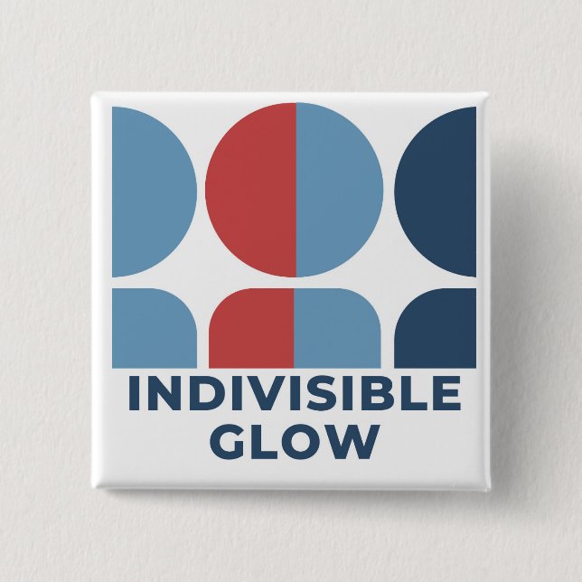 INDIVISIBLE GLOW BUTTON (Front)