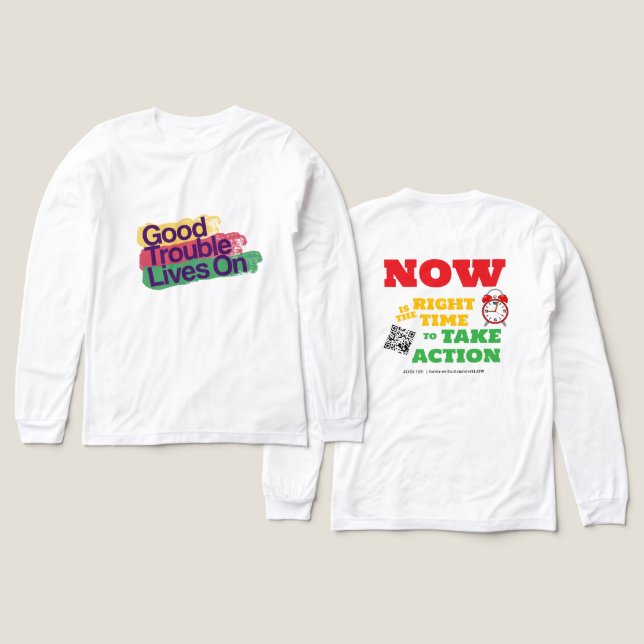 Indivisible GLOW Group T-Shirt Tri-Blend Shirt (Design Front & Back)