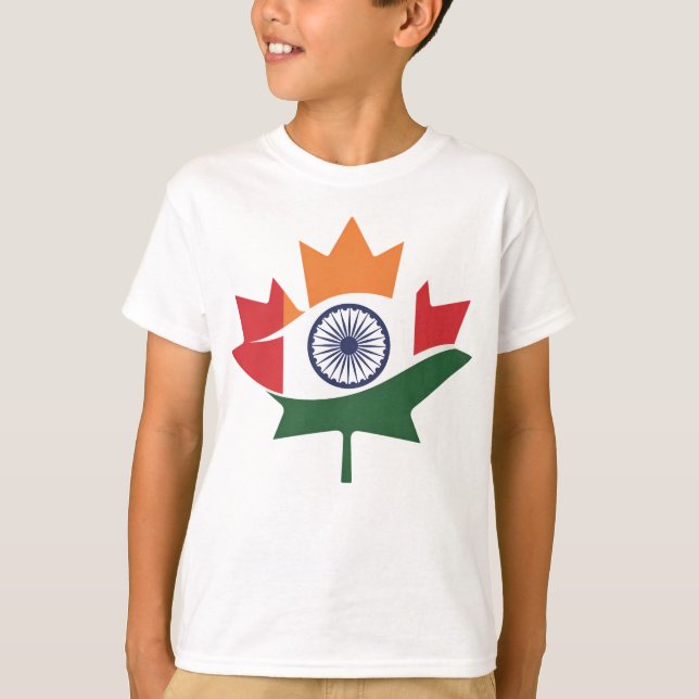 Indo-Canadian Pride T-Shirt (Front)