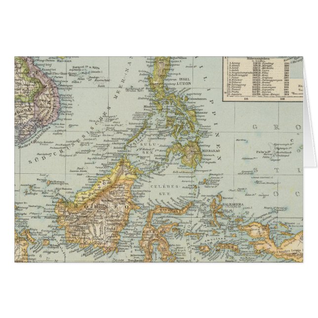Indo china and Malaysian Archipelago (Front Horizontal)