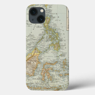 Indo china and Malaysian Archipelago iPhone 13 Case