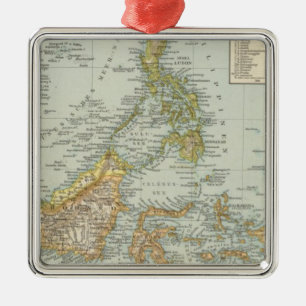 Indo china and Malaysian Archipelago Metal Tree Decoration