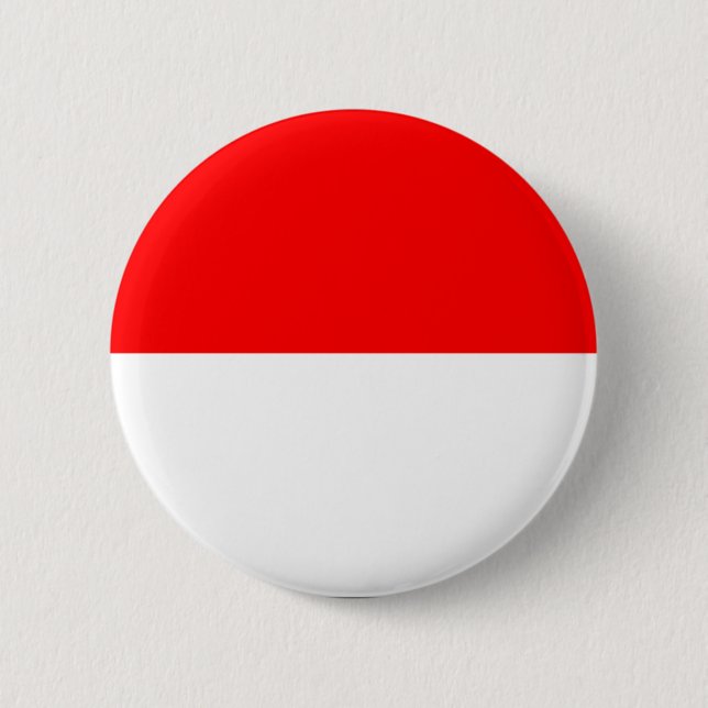 Indonesia 6 Cm Round Badge (Front)