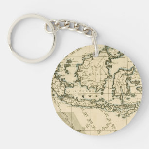Indonesia and the Philippines Key Ring