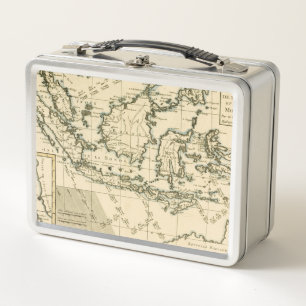 Indonesia and the Philippines Metal Lunch Box