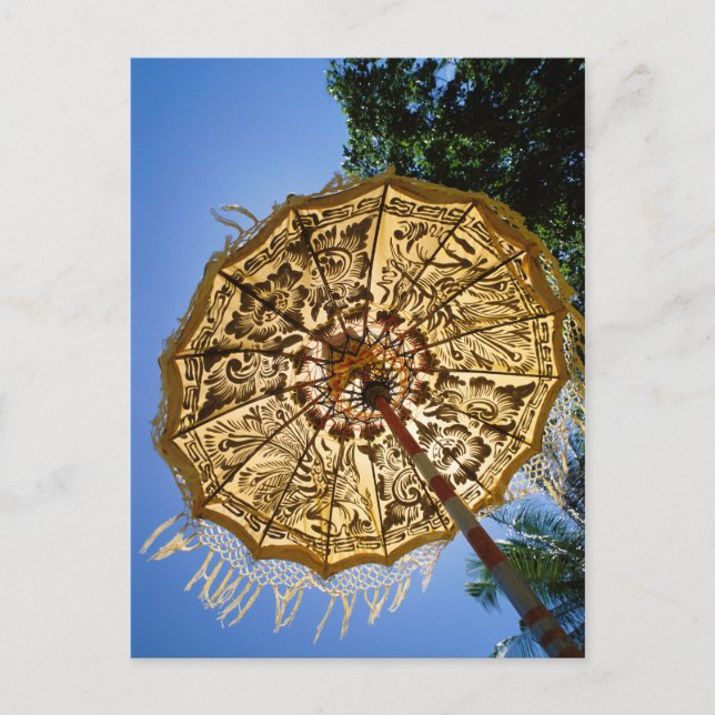 Indonesia, Bali | Temple Umbrella Postcard (Front)