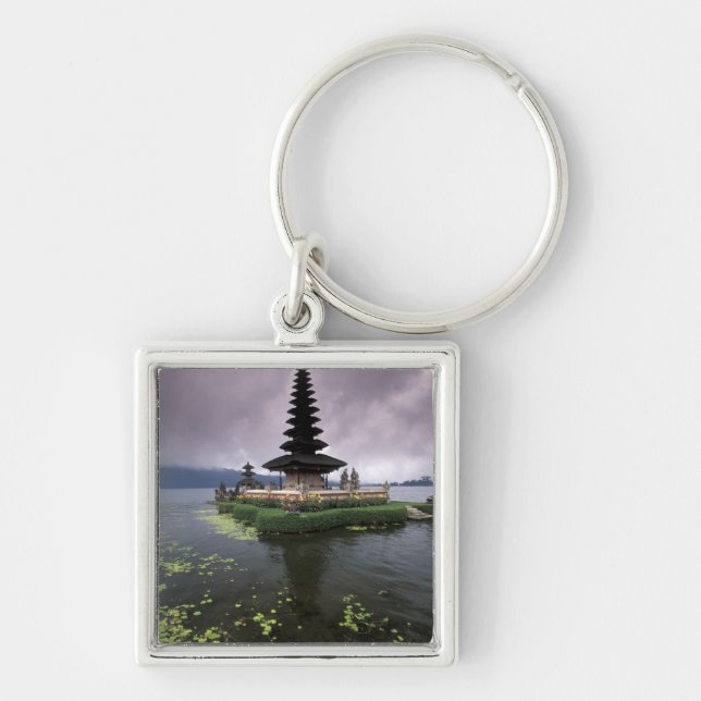 Indonesia, Bali, Ulun Danu Temple. Key Ring (Front)