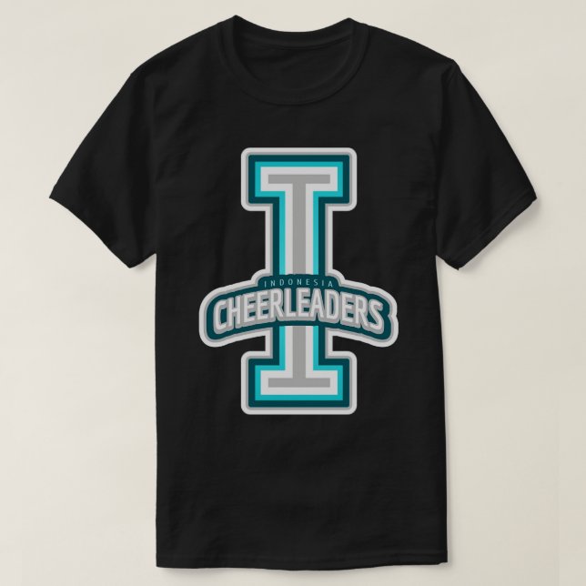 Indonesia Cheerleader T-Shirt (Design Front)