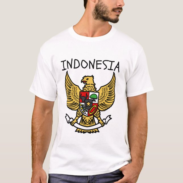 Indonesia coat of arms T-Shirt (Front)