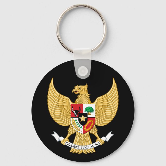 indonesia emblem key ring (Front)