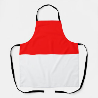 Indonesia Flag Apron