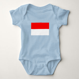 Indonesia Flag Baby Bodysuit